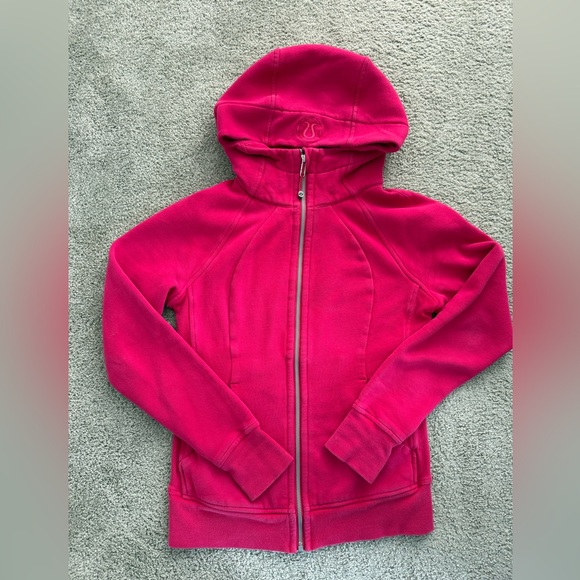 Lululemon Scuba Hoodie *Light Cotton Fleece Calypso Pink 6 - Picture 1 of 6